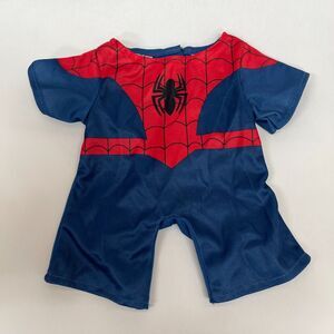 Build A Bear Workshop BABW Spiderman One Piece Red Blue Black Spider